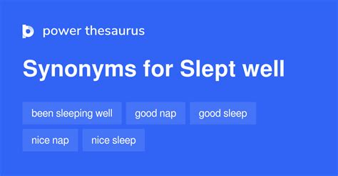 synonyms for slept|More.